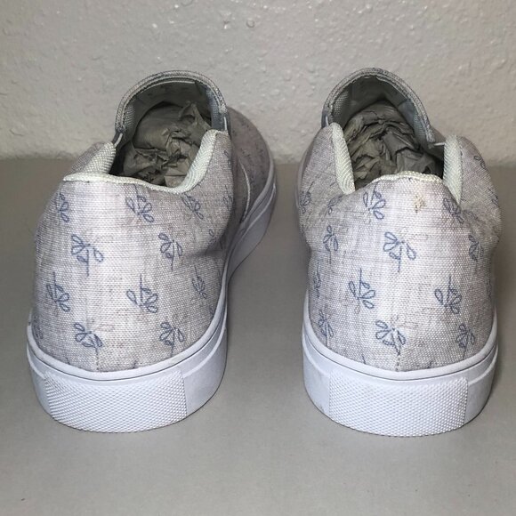 CABIN KICKS Sneakers Women's Size US12 Graceful Gray Slip On Shoes - Picture 4 of 14